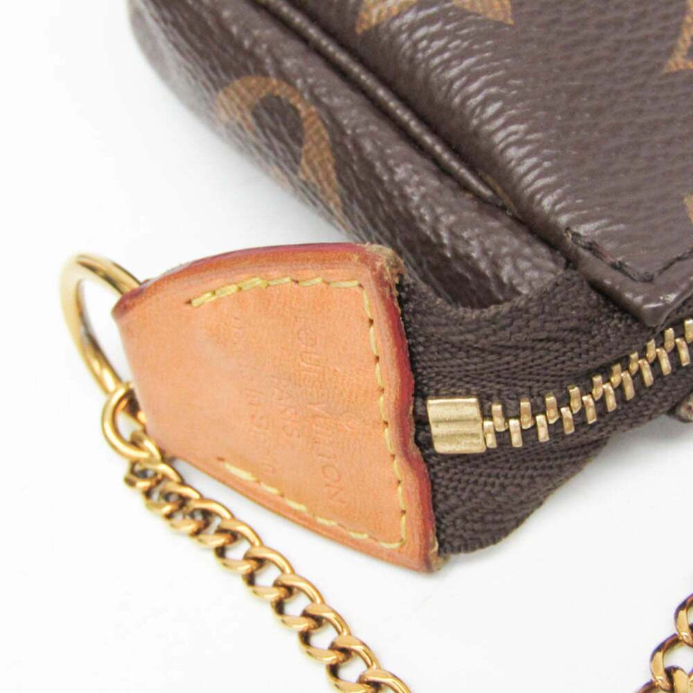 LOUIS VUITTON Brown Monogram Pochette Mini Bag - Picture 7 of 10